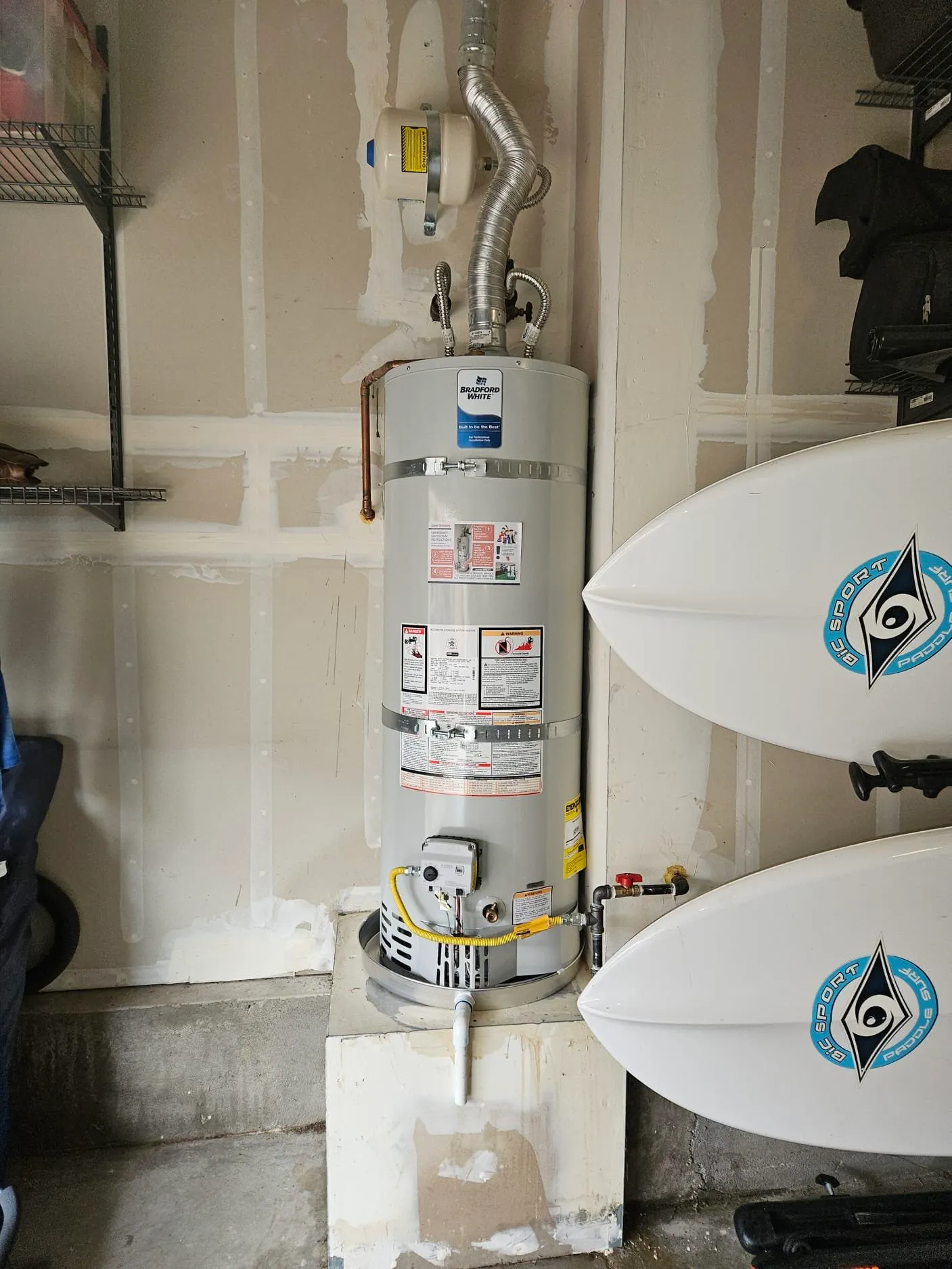 book water heater replacement today