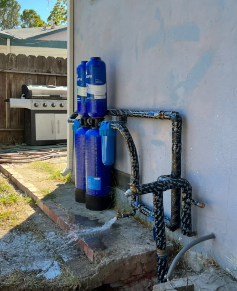 Sacramento water filtration system install