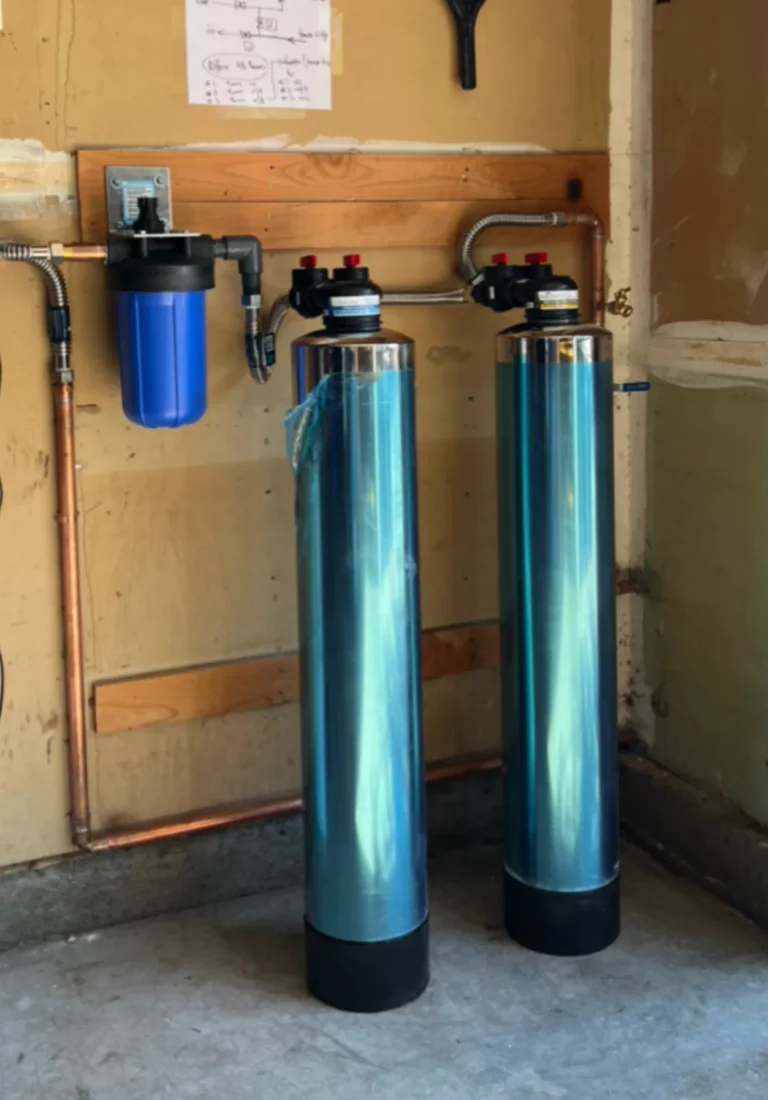 Sacramento water filtration system install