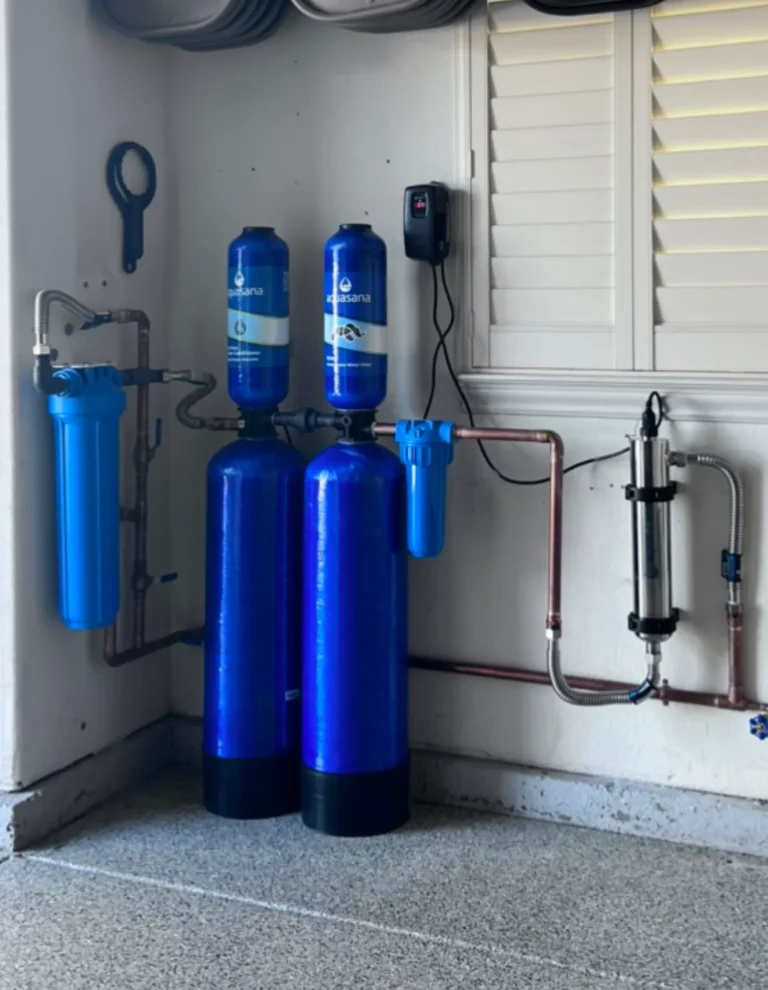 Sacramento water filtration system install
