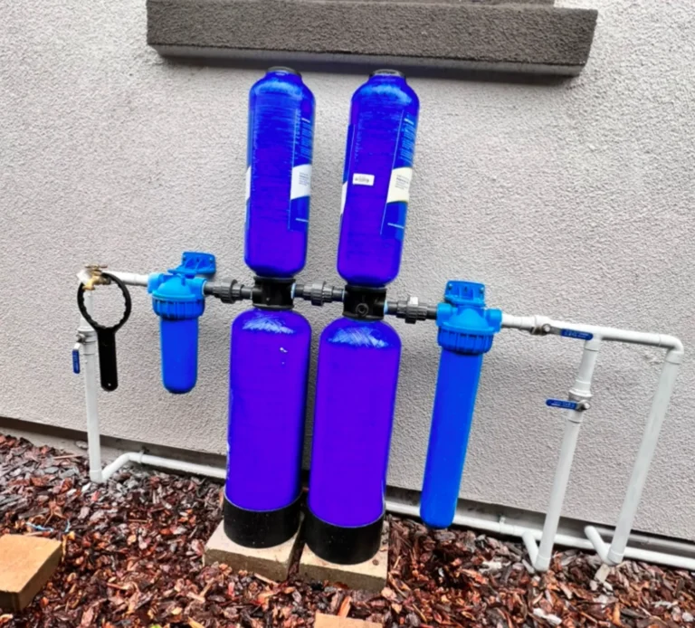 Sacramento water filtration system install