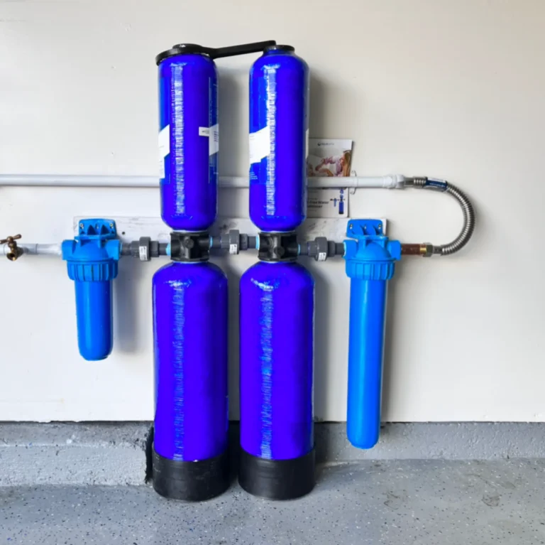 Sacramento water filtration system install