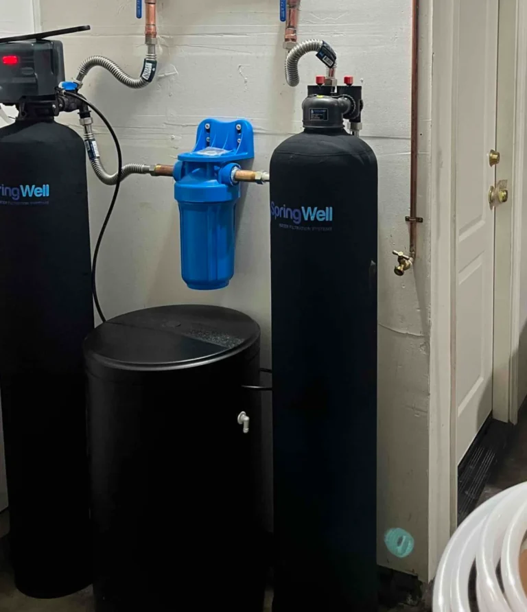 Sacramento water filtration system install