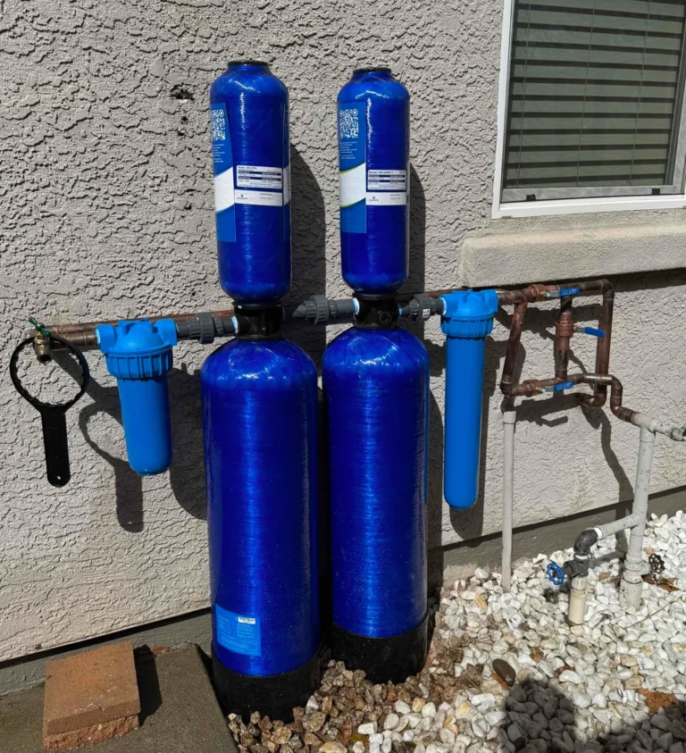 Sacramento water filtration system install