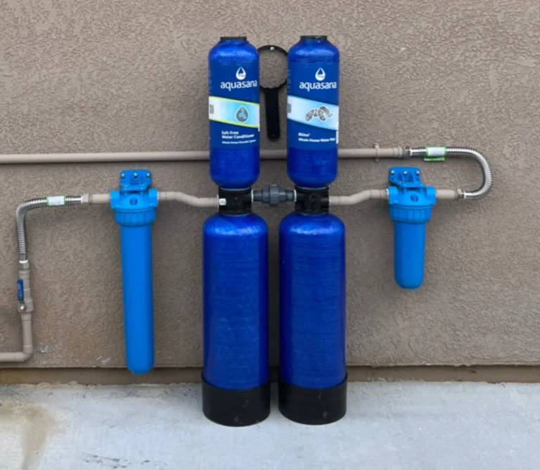 Sacramento water filtration system install