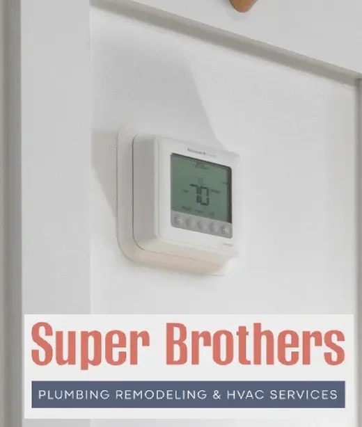 Homeowner adjusting thermostat settings for comfort and energy savings