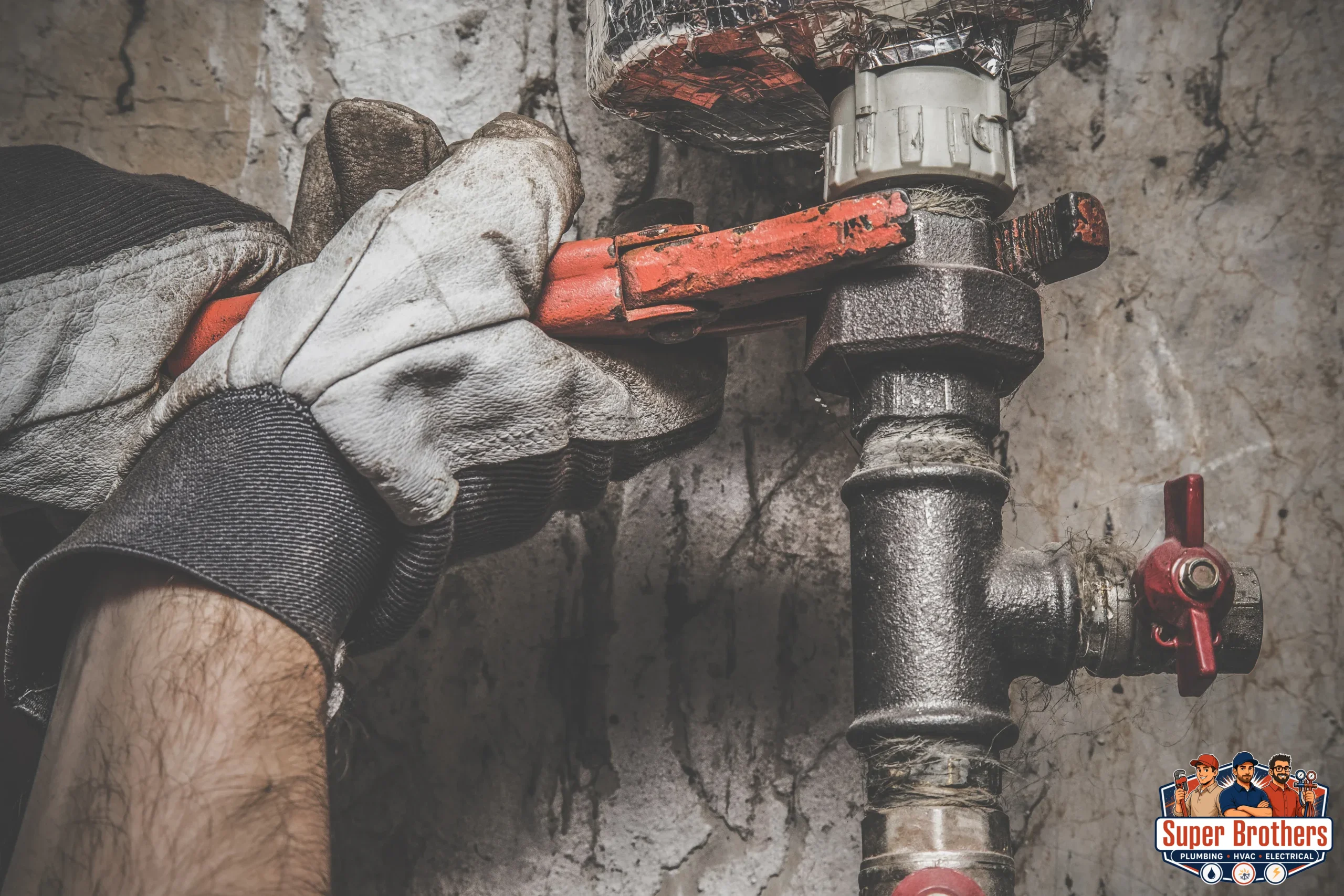 step by step gas line installation and repair