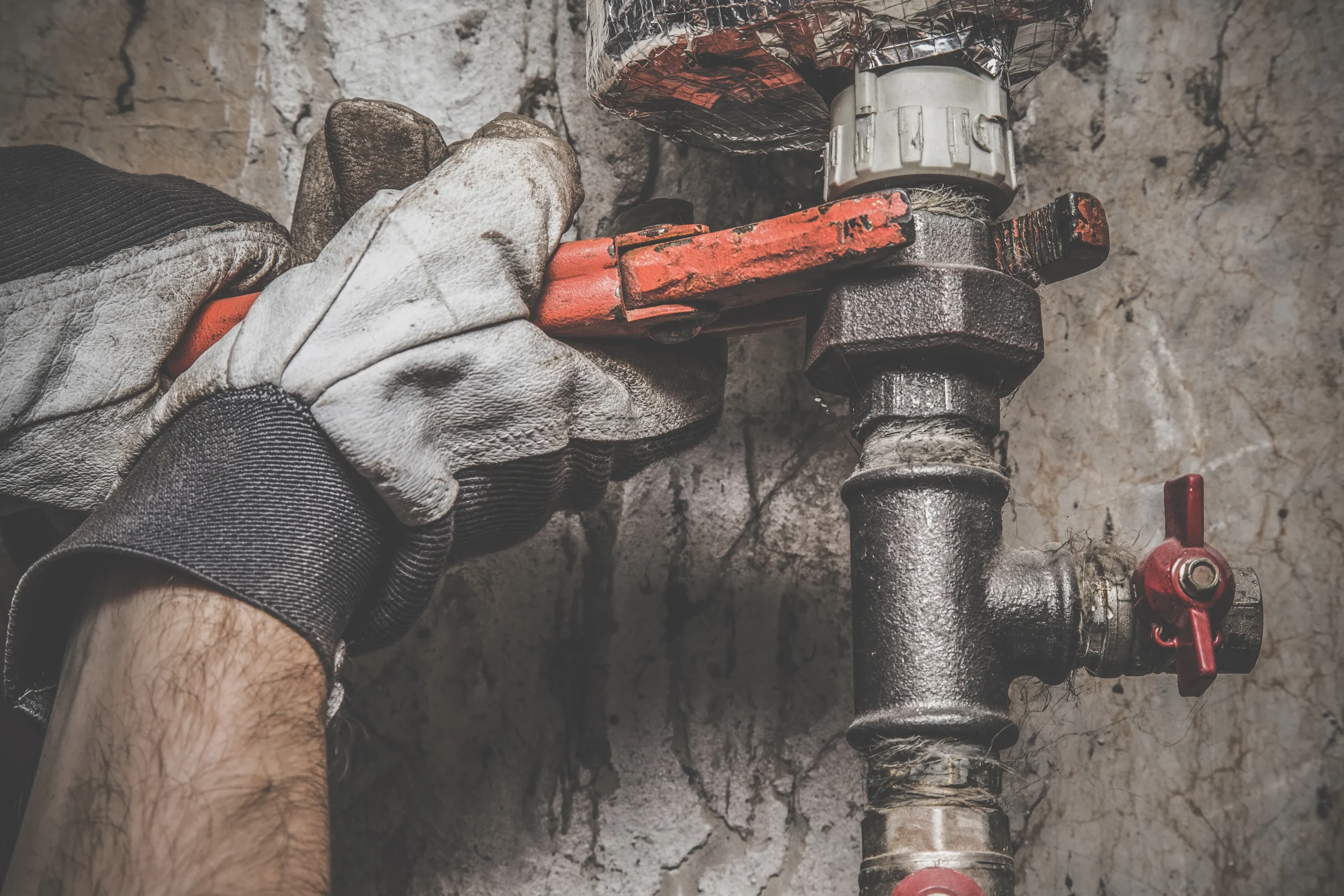 step by step gas line installation and repair