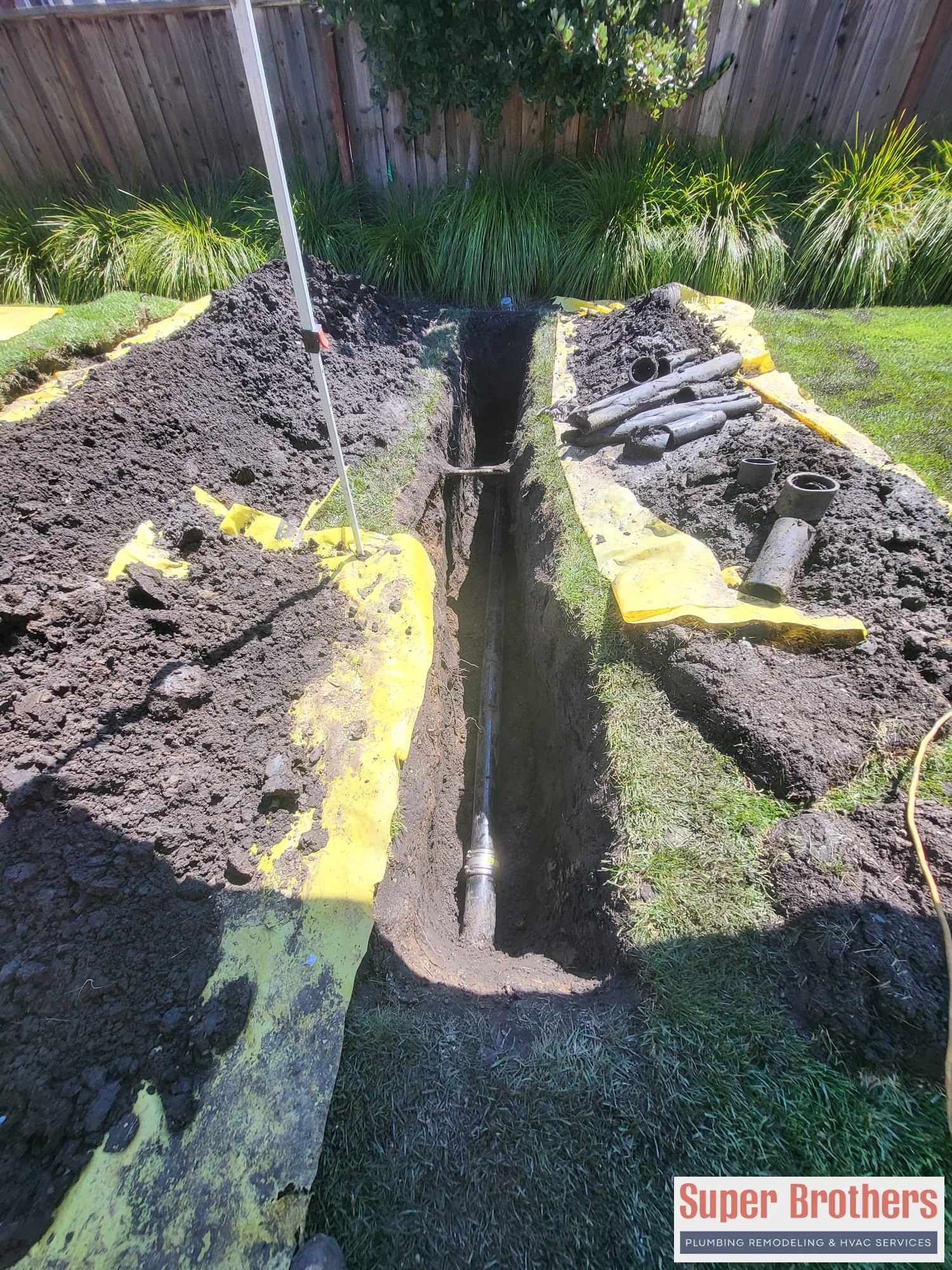 failed water line