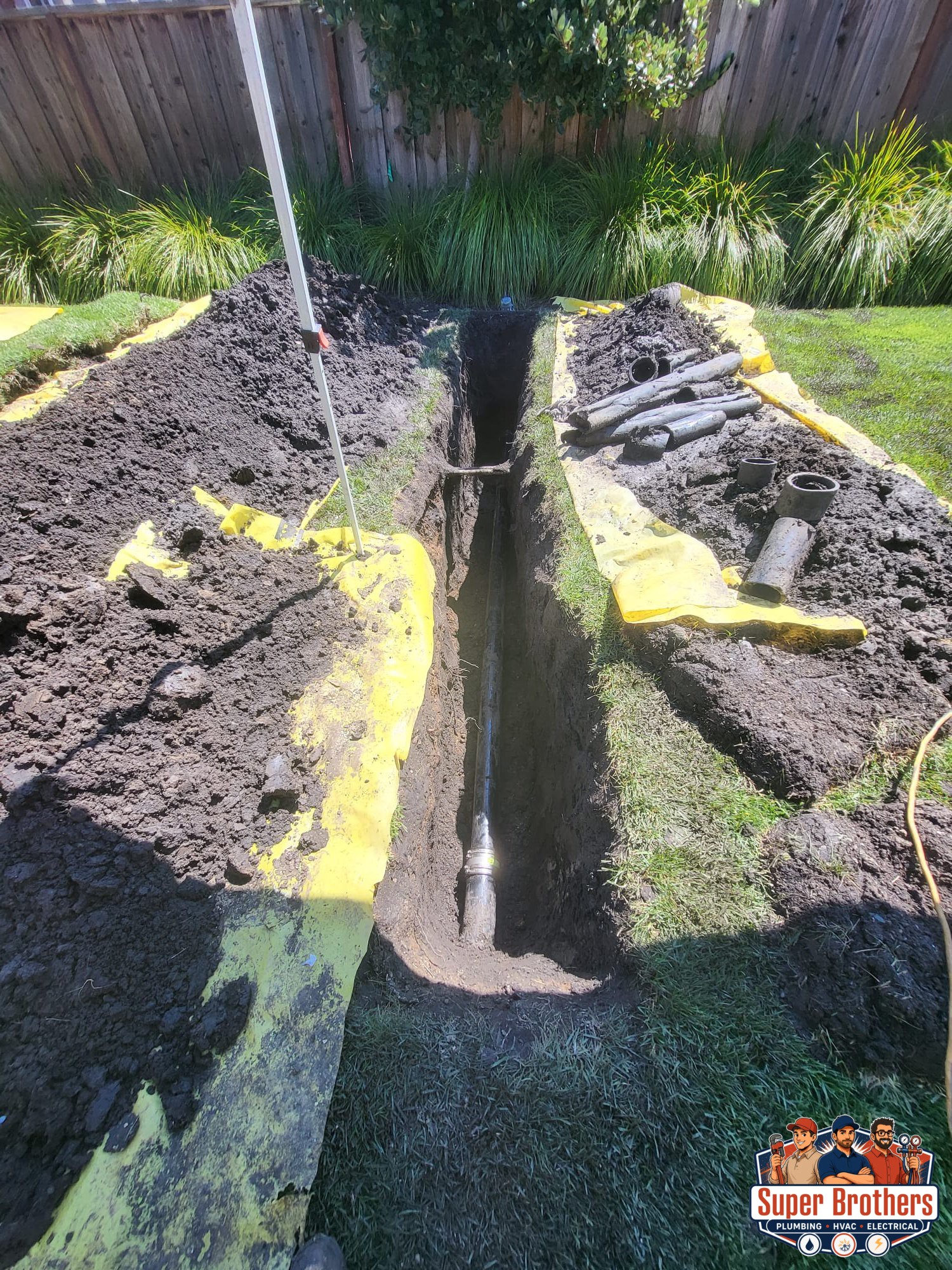 failed water line
