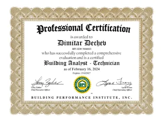 Certification