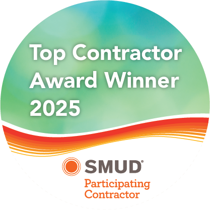 Local SMUD Top Contractor Award Winner in 2025