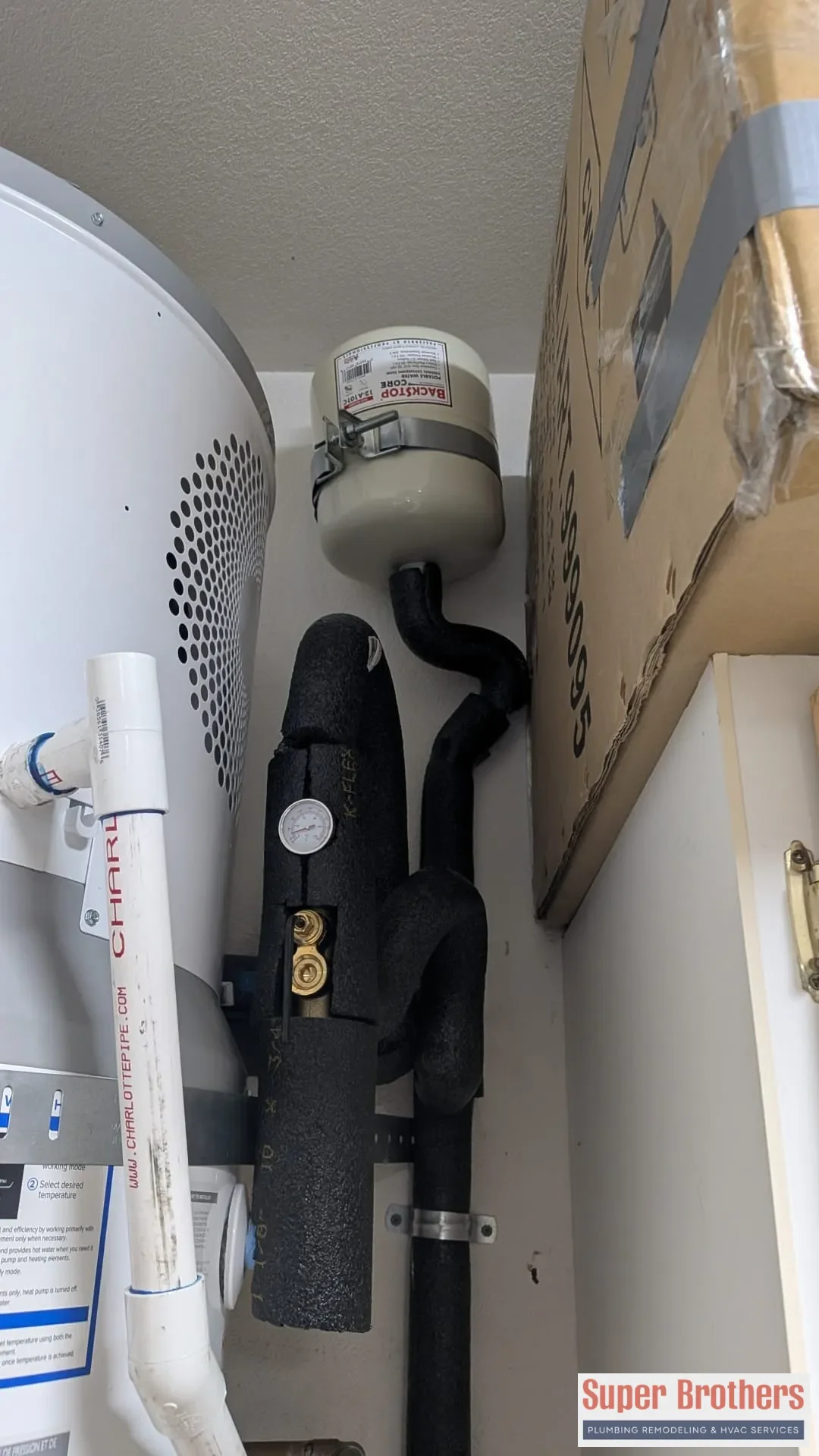 heat pump expansion tank