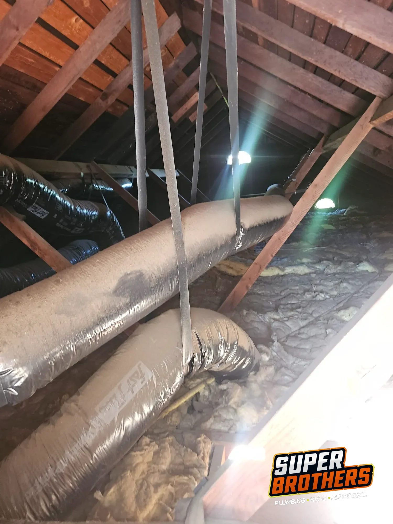 Hvac Attic Ducting Checks
