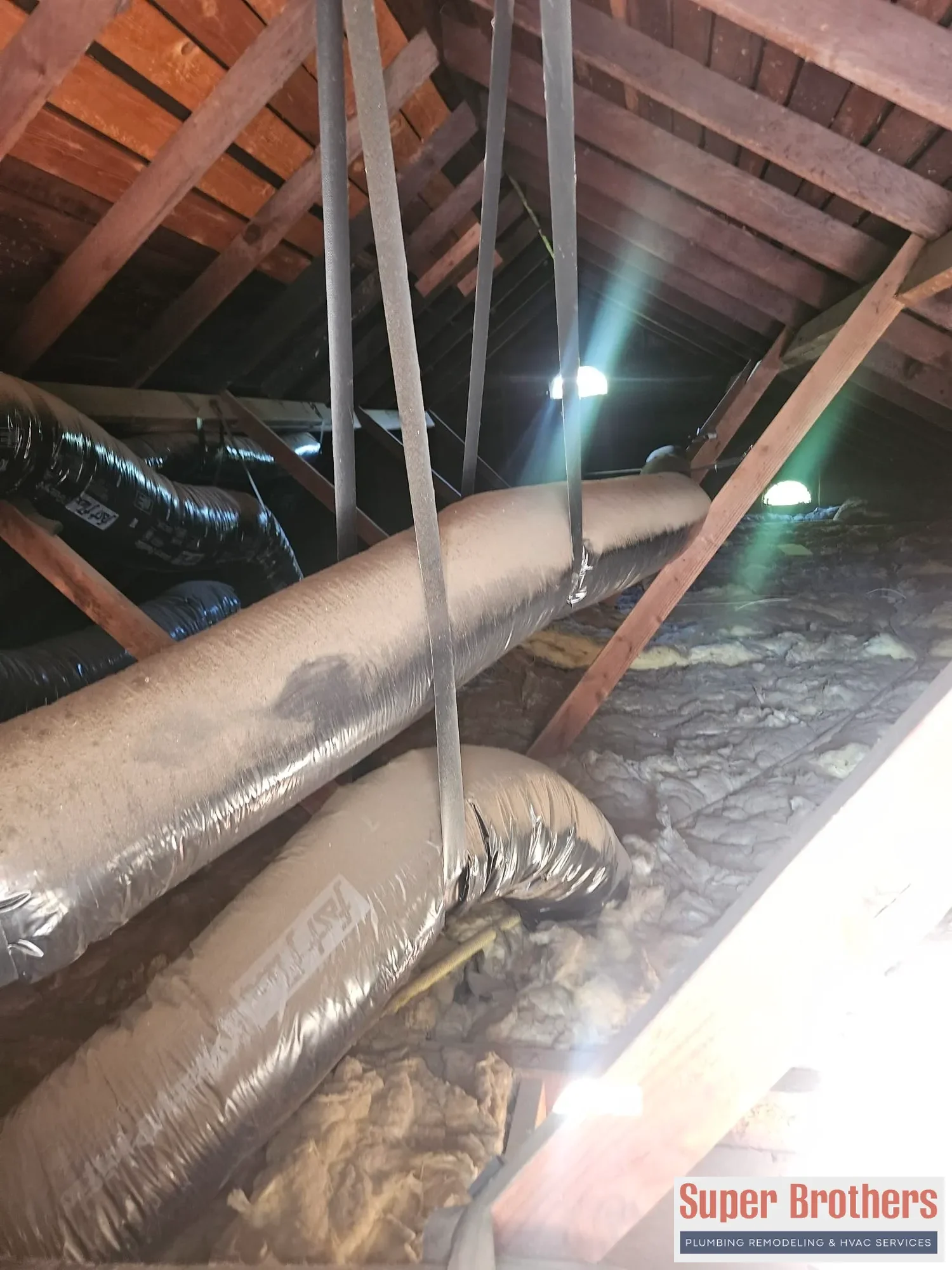 Hvac Attic Ducting Checks