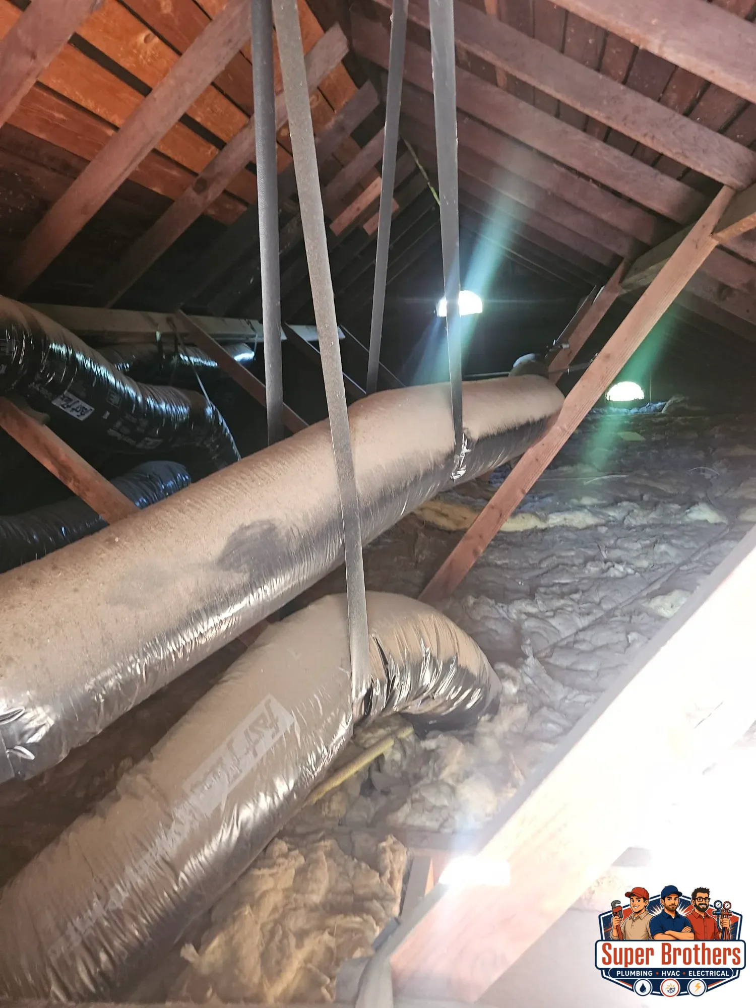 Hvac Attic Ducting Checks
