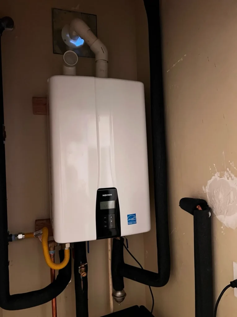 New Tankless Water Heater Installed By Super Brothers